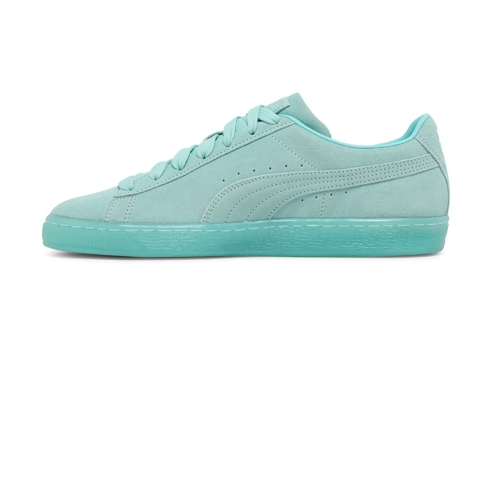PUMA Women’s SUEDE CLASSIC MONO ICED Aruba Blue Sz 6.5 NWOB never worn - Picture 10 of 16